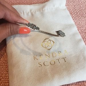 Nwot druzy silver kendra scott
